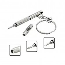 3 in 1 Eyeglass Screwdriver Sunglasses Watch Repair Kit Keychain